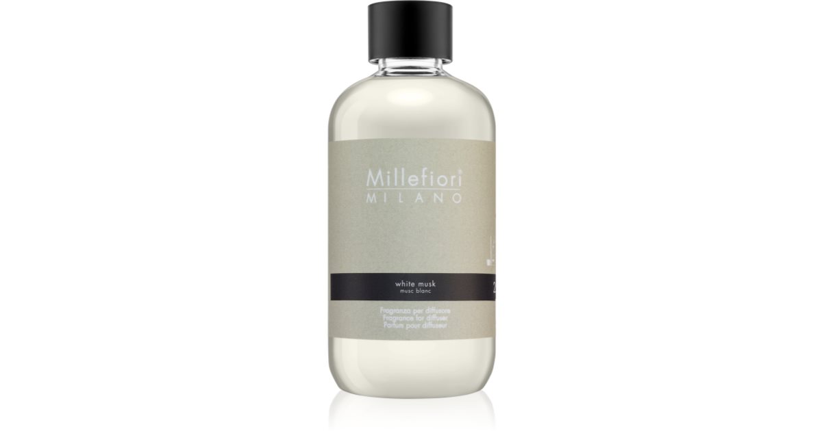 Millefiori Natural White Musk Refill For Aroma Diffusers Notinoie