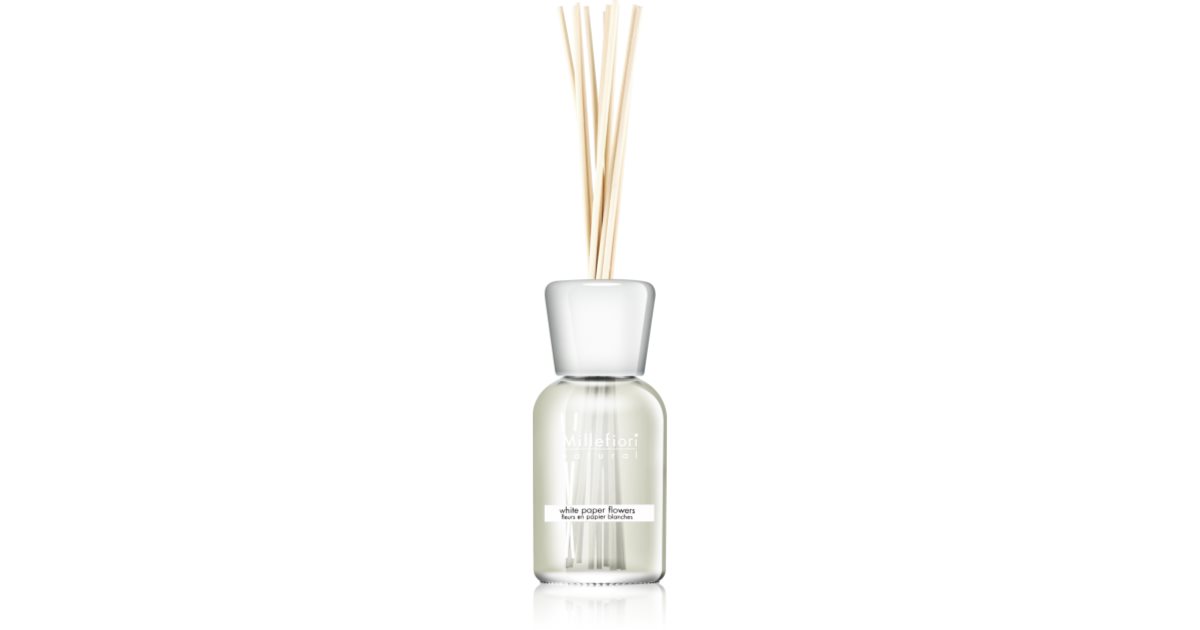 Millefiori Milano Naturals Diffuser Reeds White Paper Flower 100ml main image 1