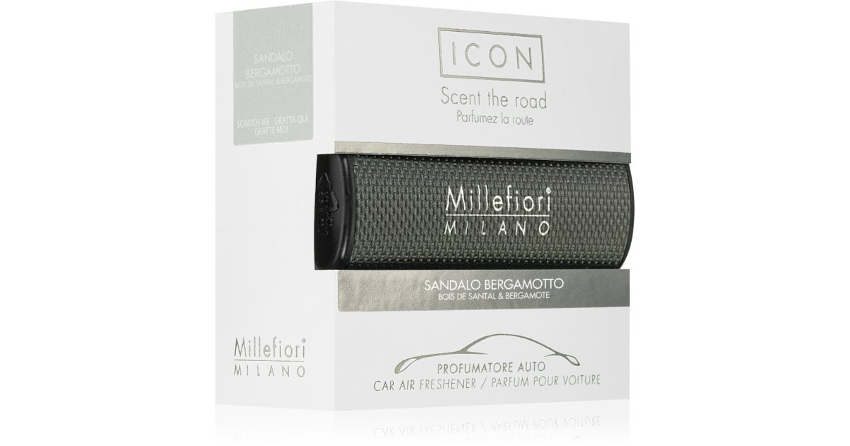 Millefiori Icon Sandalo Bergamotto deodorante per auto I.