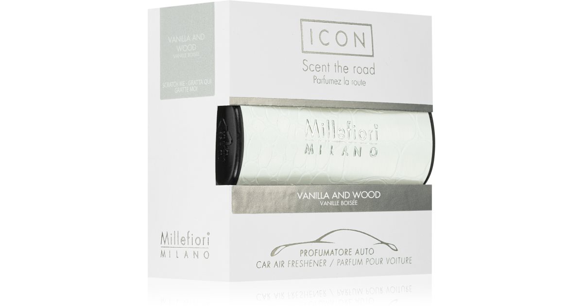 Millefiori Icon Vanilla & Wood Autoduft V.