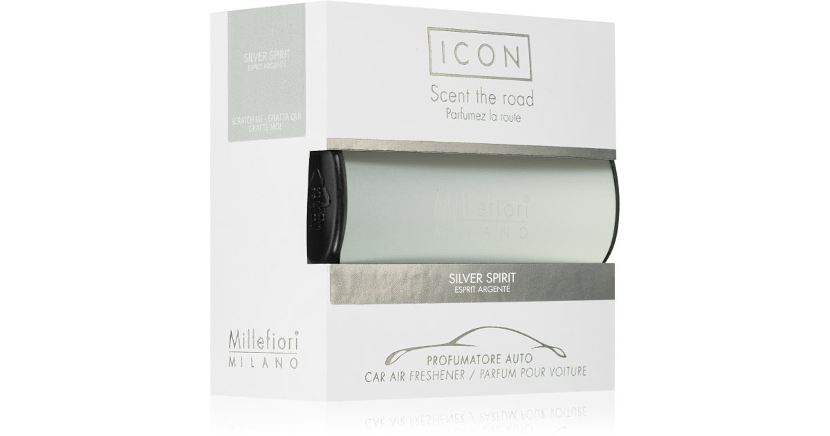 Millefiori Icon Silver Spirit deodorante per auto I.