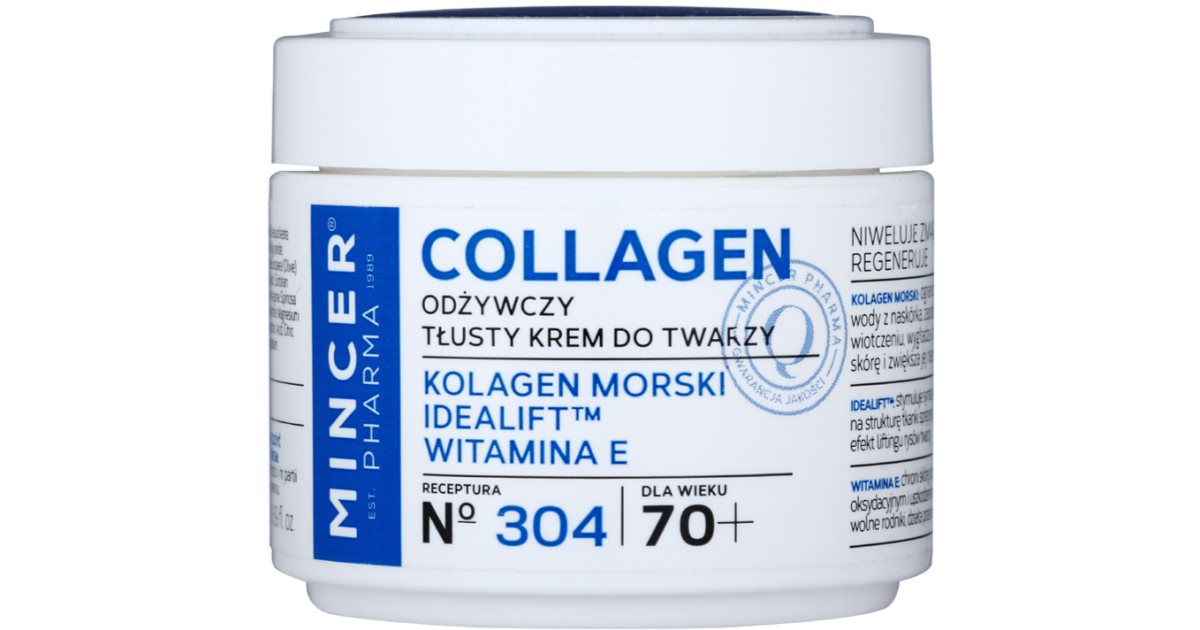 Mincer Pharma Collagen N° 300 Nourishing Age Defying Cream 70+ notino.se