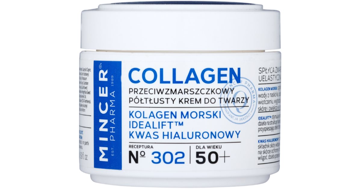 Mincer Pharma Collagen N° 300 crème anti-rides 50+ | notino.fr