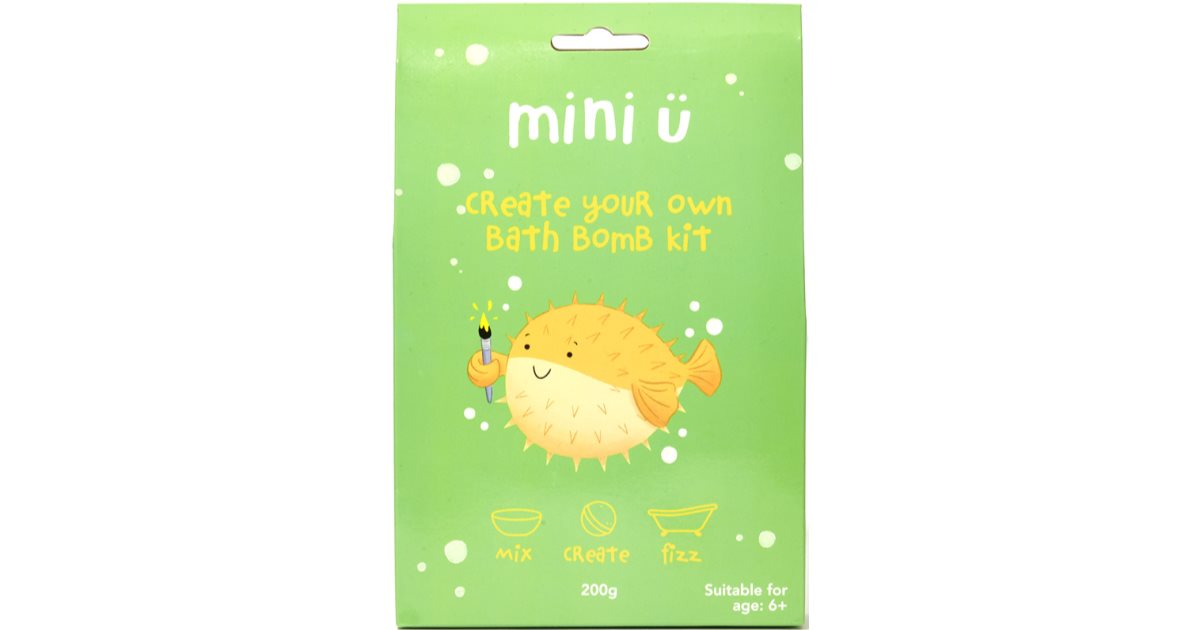 Mini-U Create Your Own Bath Bomb Kit set for fizzy bath bombs | notino ...