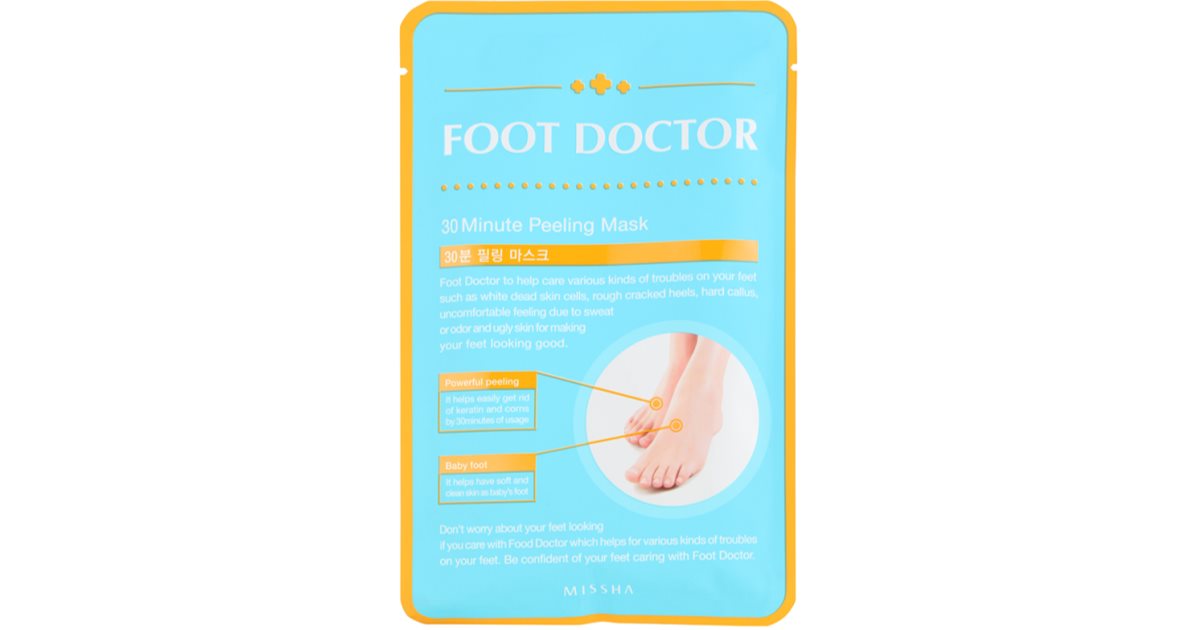 Missha Foot Doctor Intensive Exfoliating Mask for Legs notino.co.uk