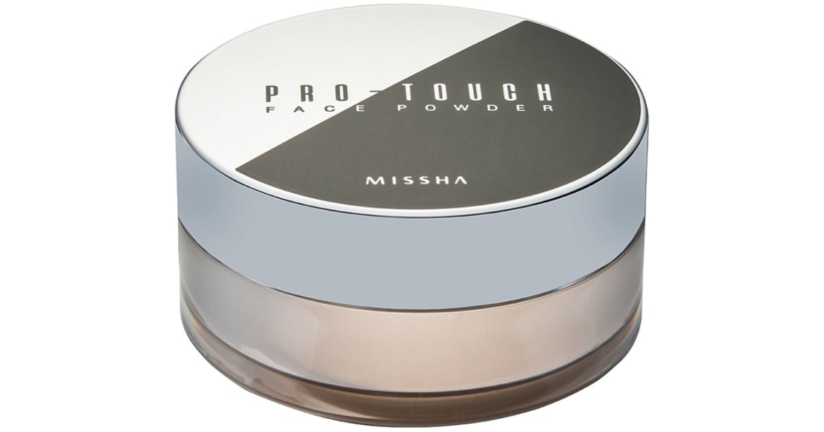 Poudre Compacte MISSHA Pro Touch Pact SPF25 PA++ - Teint Beige 10g - Finition Satinée - Pour Tous Types De Peau