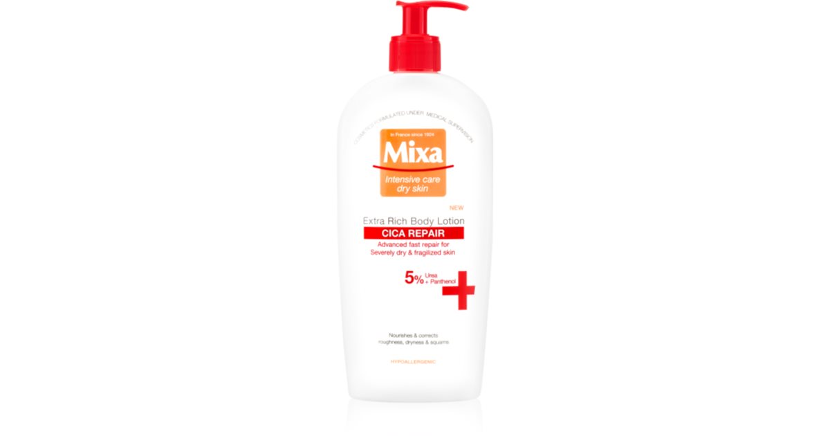 Review for Mixa Cica Repair Body Lotion, turns dry skin into supple, BEAUTYONTRIAL
