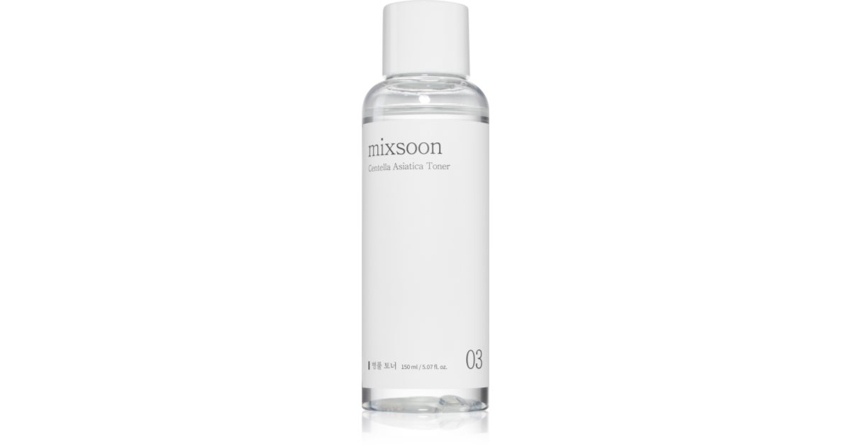 mixsoon Centella Asiatica lotion tonique apaisante visage pour un effet ...