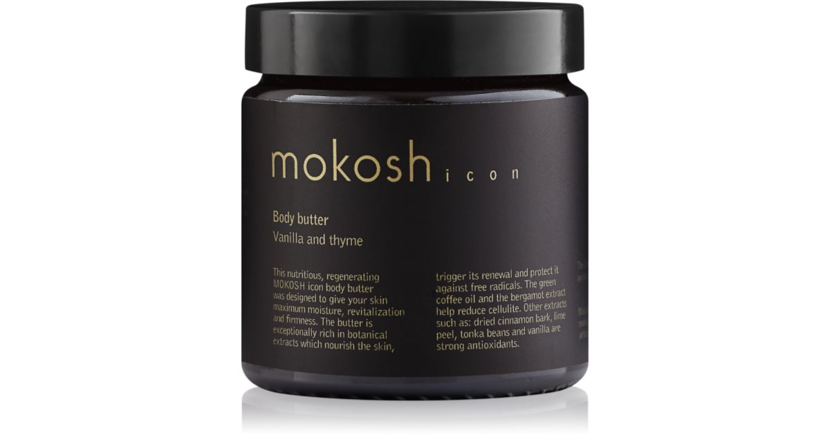 Mokosh Icon Vanilla & Thyme beurre corporel nourrissant | notino.be