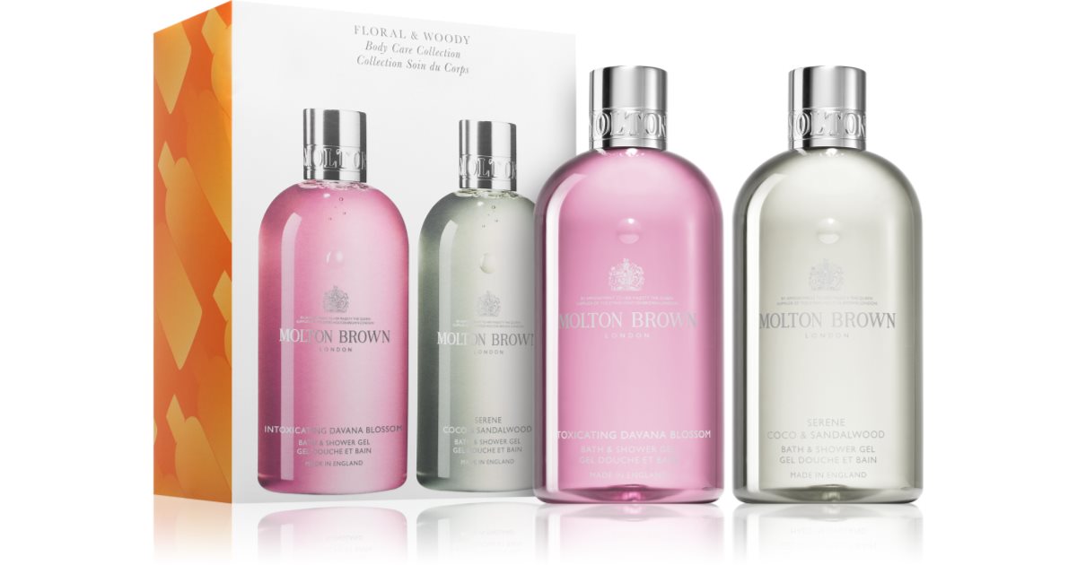Molton Brown Floral & Woody Set gift set for the bath | notino.co.uk