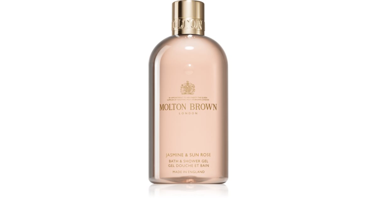 Molton Brown Jasmine & Sun Rose shower gel notino.co.uk