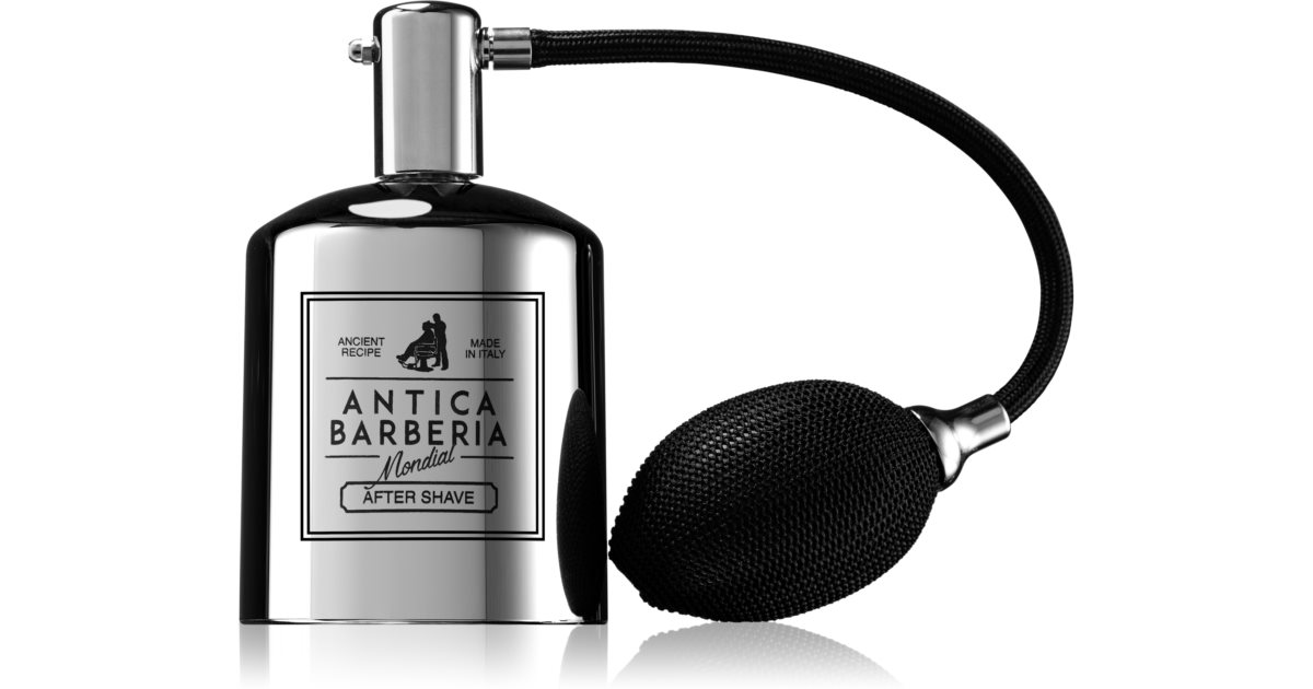 Mondial Antica Barberia flakon Vaporizer mit Shave After nachfüllbarer zerstäuber