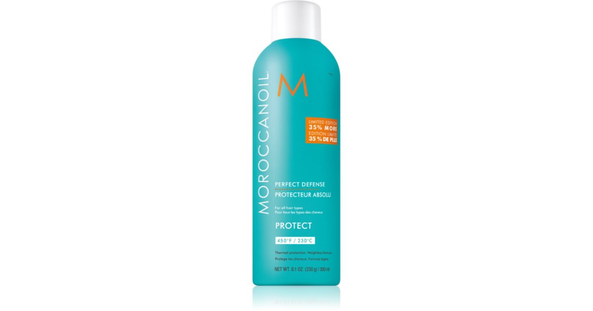 Moroccanoil Protect heat protection spray for use with flat irons and curling irons notino.co.uk