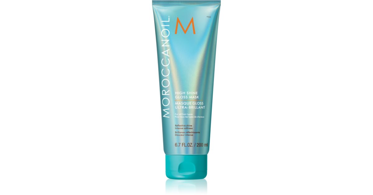 Moroccanoil High Shine Gloss Mask hranilna maska za gladke in sijoče lase z  arganovim oljem | notino.si