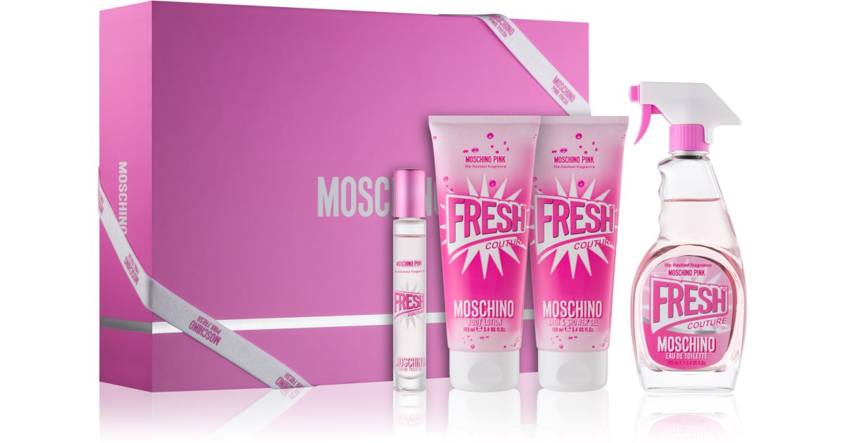 Moschino Pink Fresh Couture coffret II. para mulheres