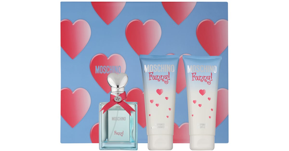 Moschino funny store gift set