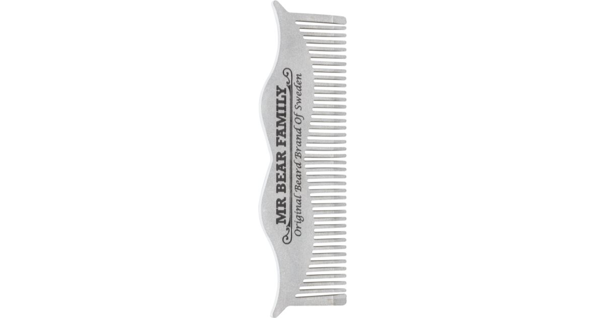 Metal clearance grooming comb