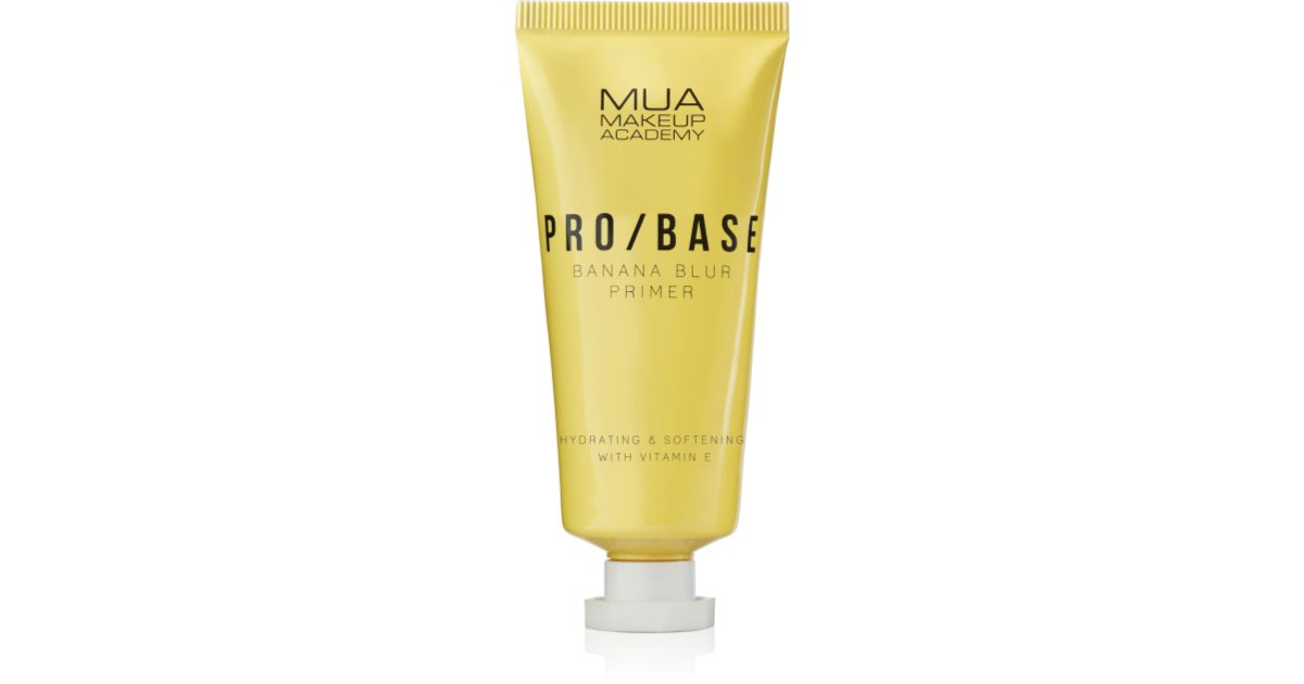 MUA Makeup Academy PRO/BASE Banana Blur Moisturizing Makeup Primer