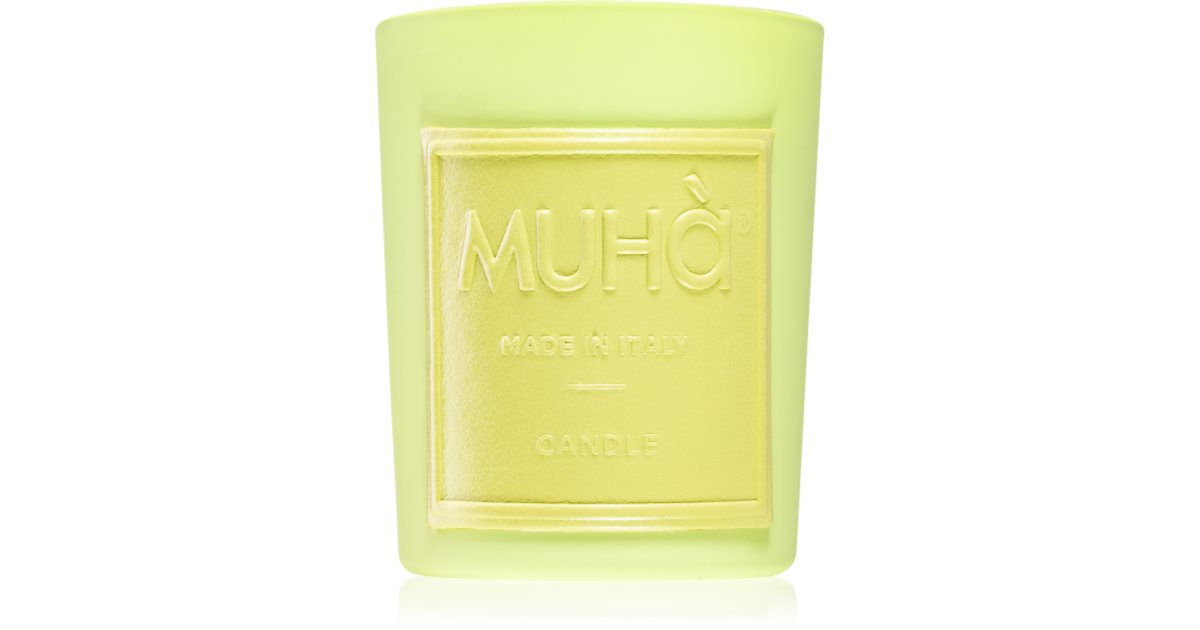 MUHA' Candela Grande 300g – Profumo Mela Verde, Cera Da Fondere In Contenitore Di Vetro - 4