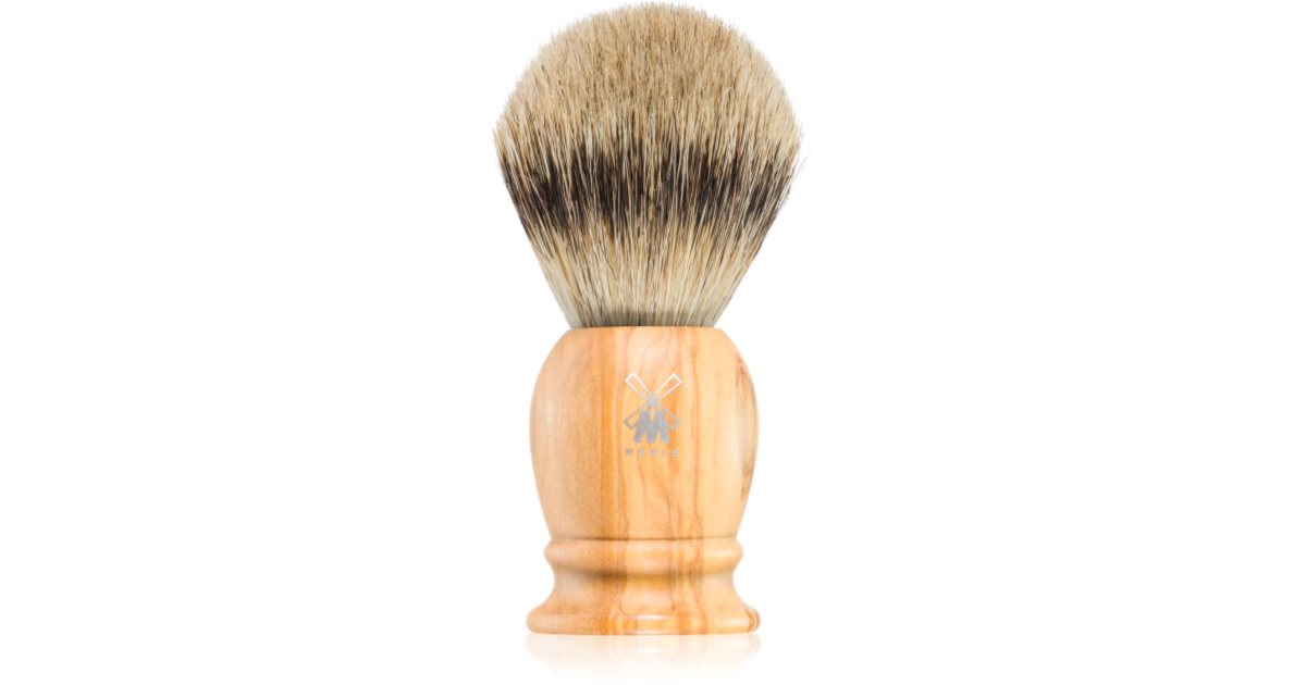 Mühle CLASSIC Silvertip Badger Olive Wood badger shaving brush notino