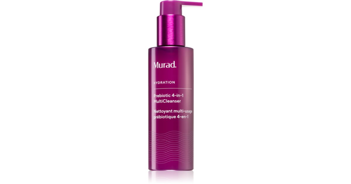 Murad Prebiotic 4in1 MultiCleanser gel makeup remover and cleanser notino.co.uk