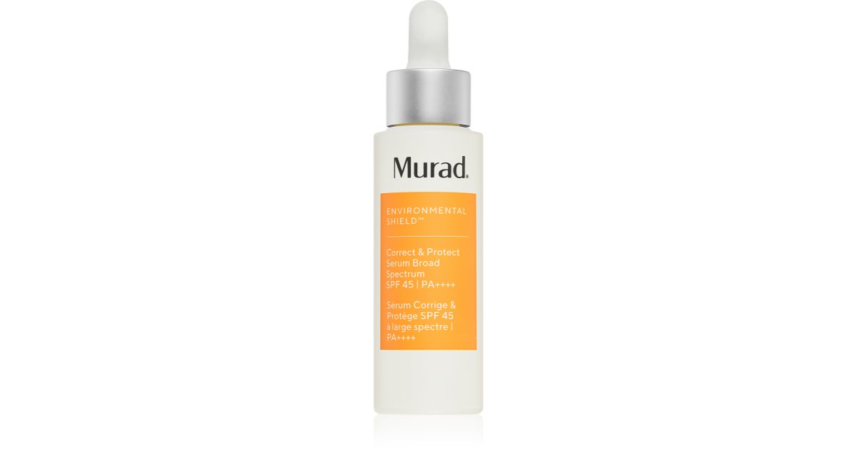 Murad Environmental Shield Correct & Protect protective serum SPF 45 ...