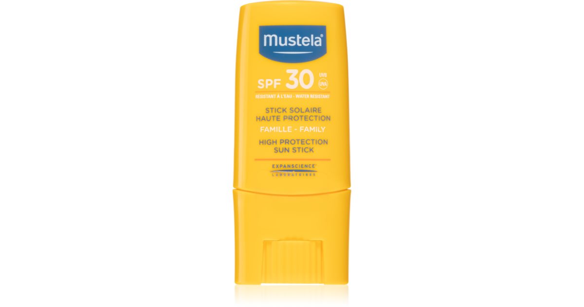 Mustela Solaires SPF 30 Stift för känsliga områden SPF 30 | notino.se