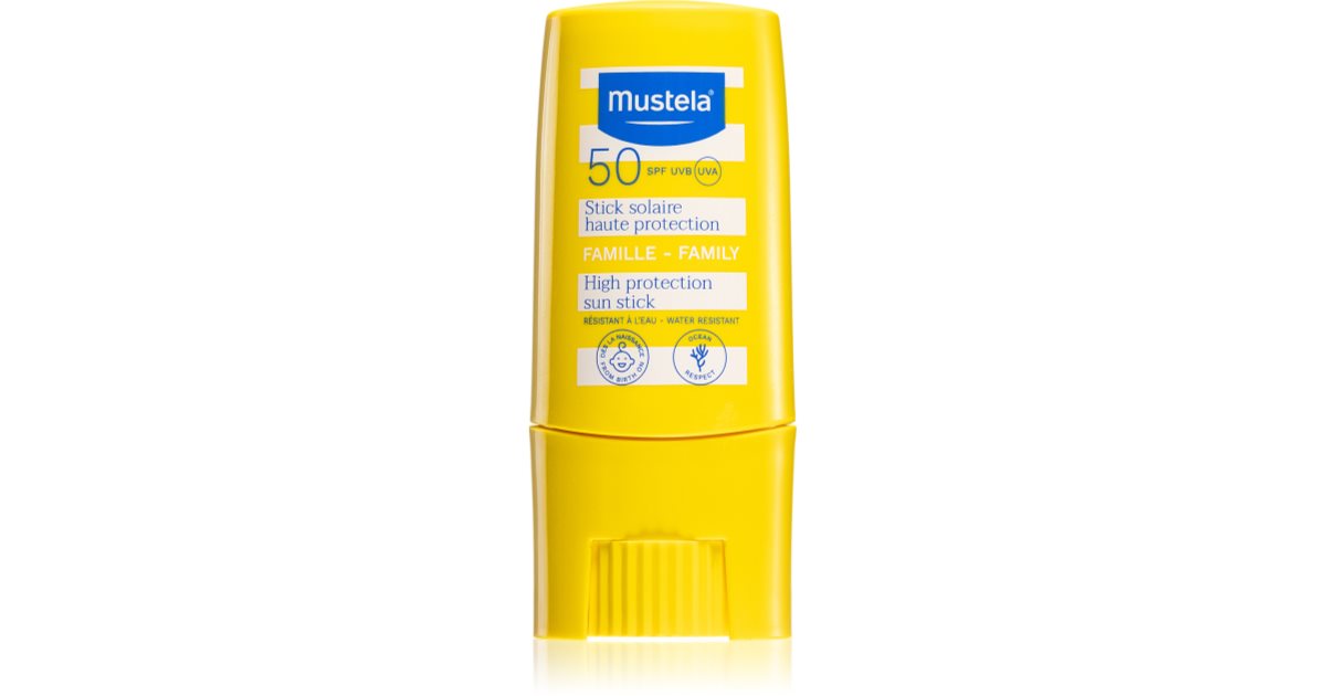 Mustela High Protection Factor Sun Stick Spf50 9Ml