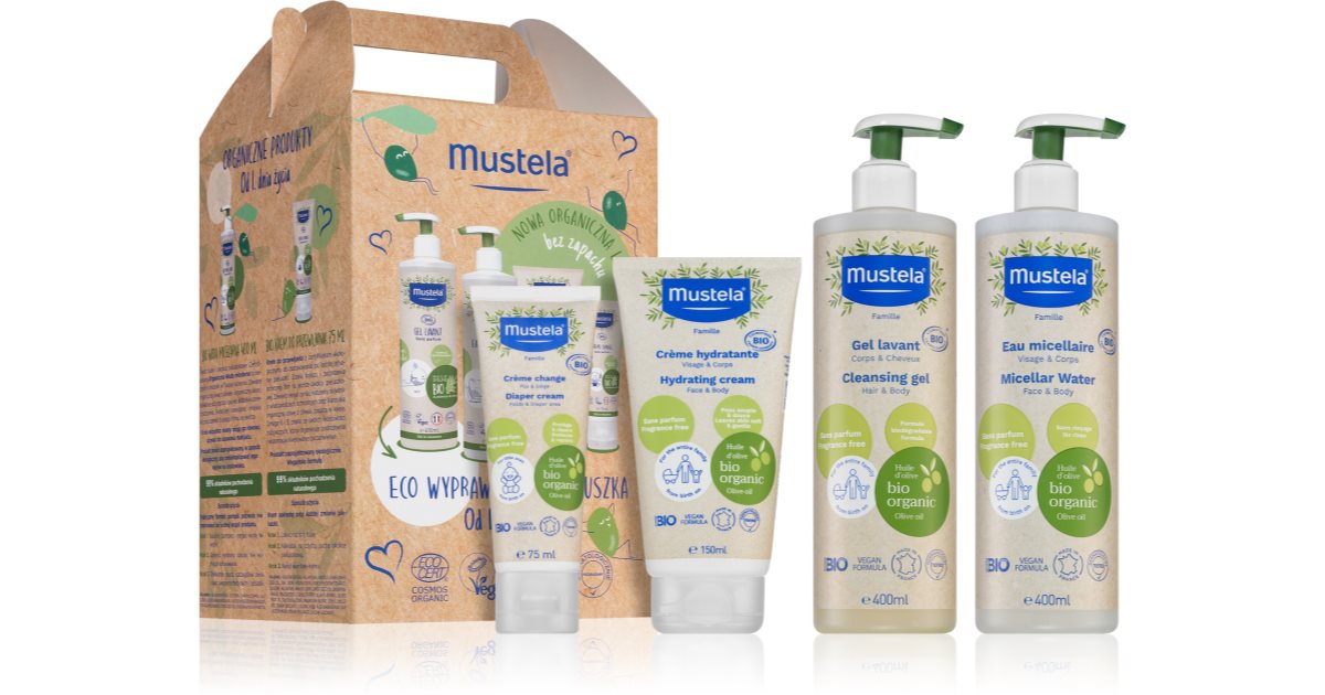 Mustela Bio Zestaw Upominkowy Dla Dzieci Od Urodzenia 1071