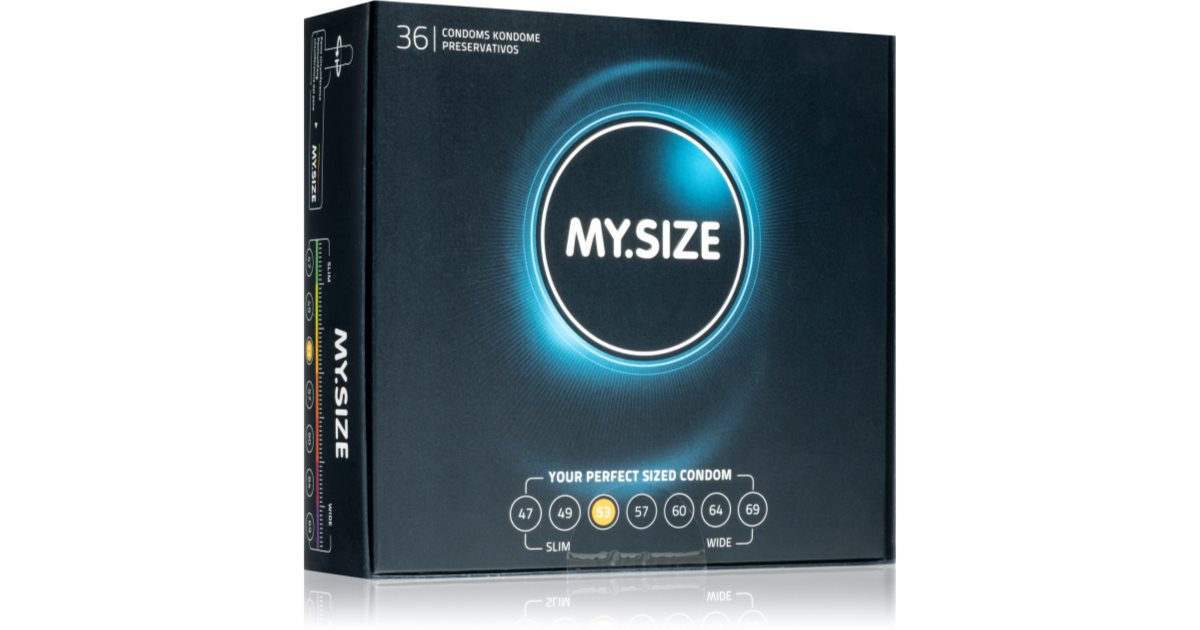 MY.SIZE 53mm prezerwatywy
