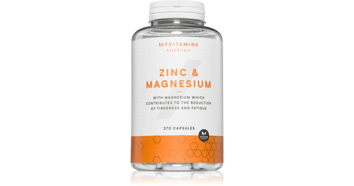 MyVitamins Essentials Magnesium & Zinc Podpora Správného Fungování ...