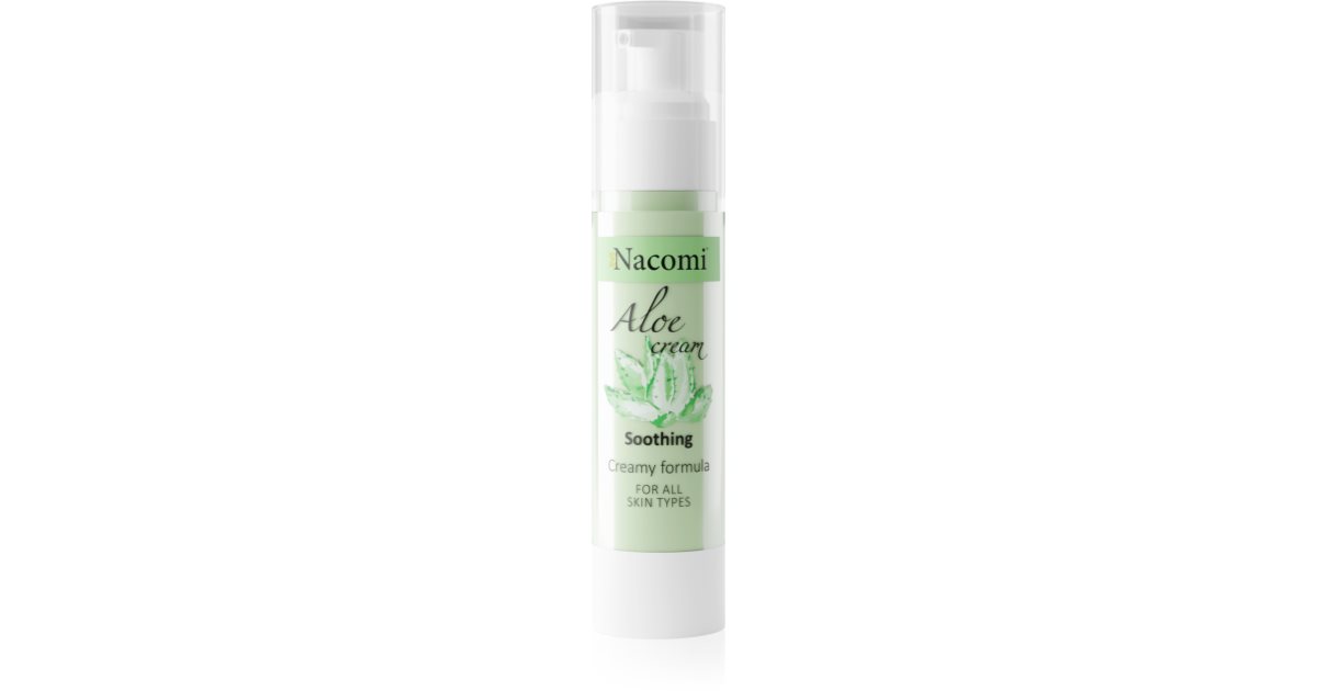 Nacomi Aloe Vera Gesichtsserum – 50 Ml, Für Alle Hauttypen, Beruhigend Bei Akne & Allergien