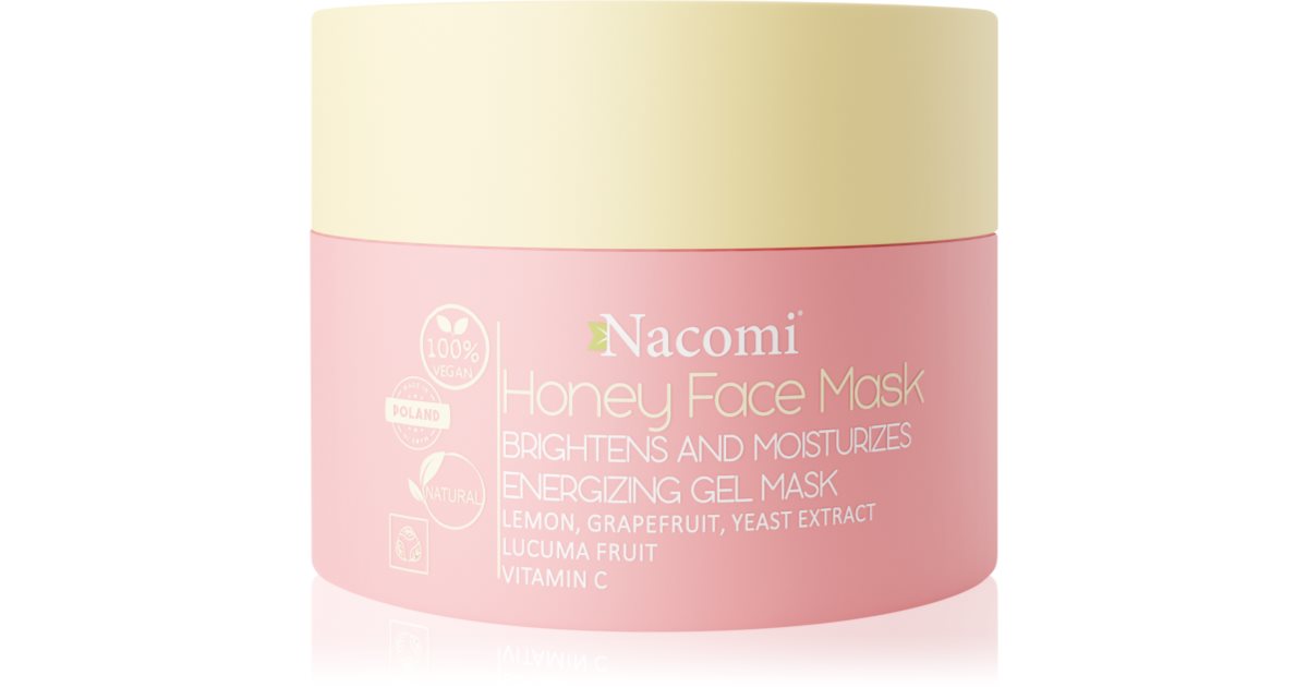 Nacomi Natural Algae Face Mask Redness Relief Blueberry – Blaubeer-Algen-Maske Bei Rötungen, 42 G