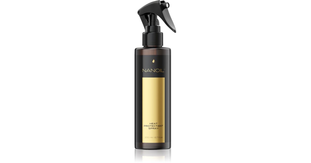 Nanoil Heat Protectant Spray protective spray for heat styling | notino.ie