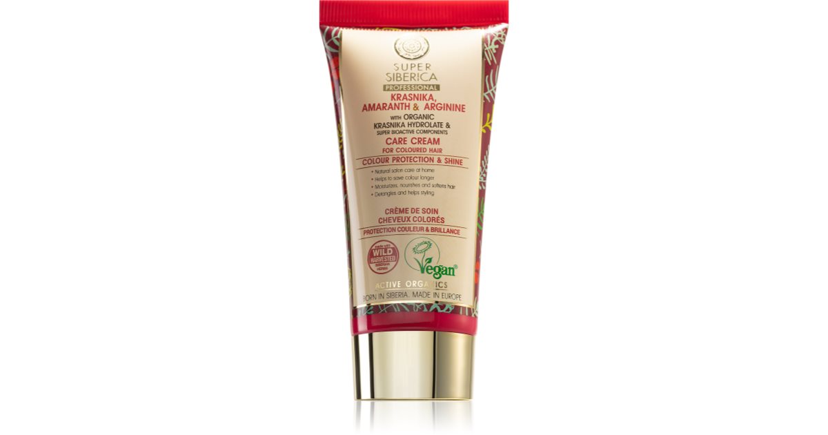 Natura Siberica Conditioner Für Coloriertes Haar – 400 Ml, Mit Krasnika, Amaranth & Arginin