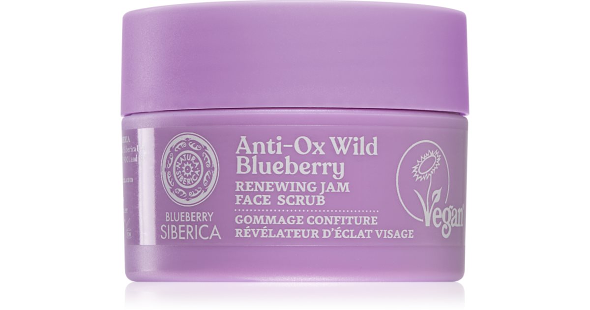 Natura Siberica Anti-Ox Wild Blueberry peeling restaurador para rosto ...