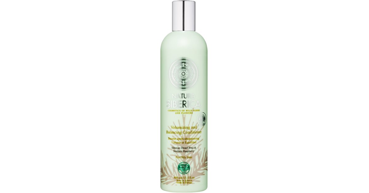 Natura Siberica Conditioner Für Alle Haartypen – Volumen & Pflege, Mit UV-Schutz, Für Lockiges Haar