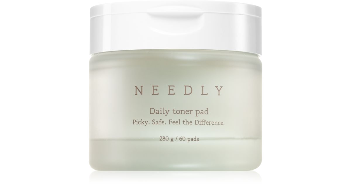 NEEDLY Daily Toner Pad exfoliating cotton pads for oily and problem skin notino.co.uk