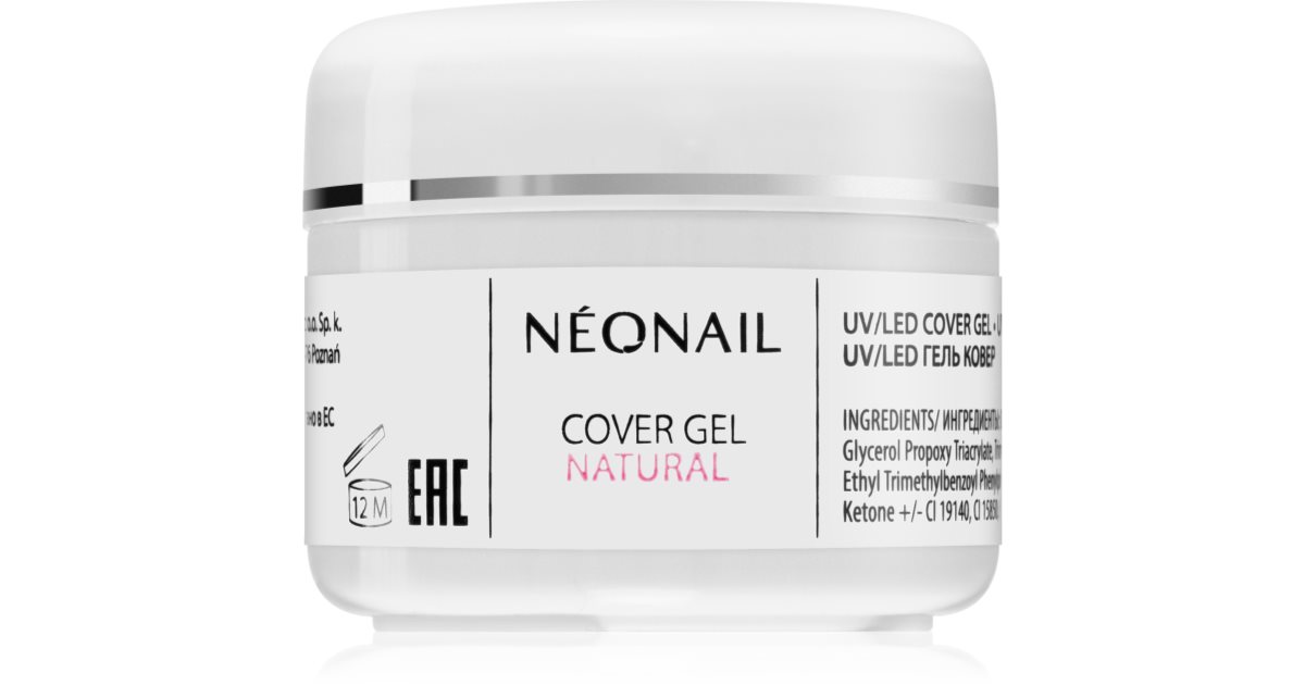 SUPERNAIL Natural Klar Gel, 14 G – Härtet Unter LED & UV-Licht, Für Nagelverstärkung