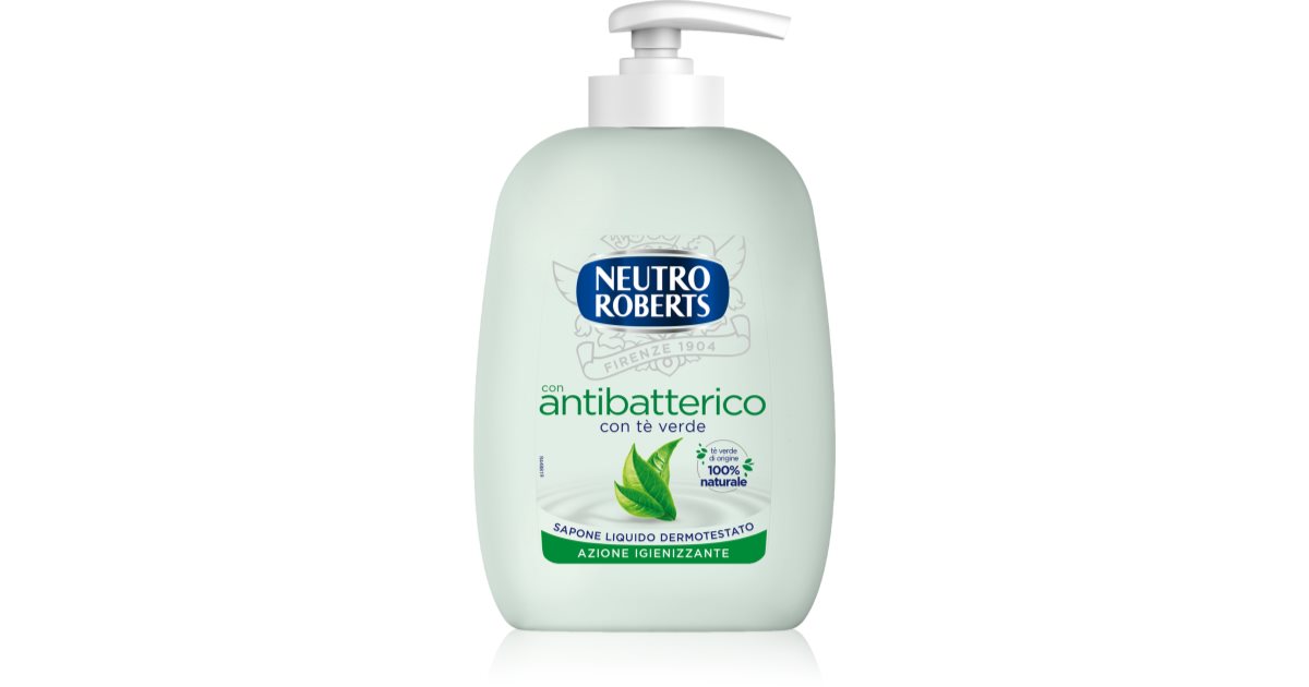 Neutro Roberts Tè Verde flüssige Seife für die Hände mit grünem Tee