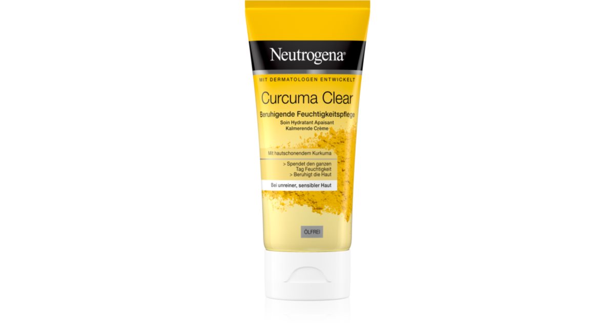 Neutrogena Curcuma Clear crème hydratante sans huile
