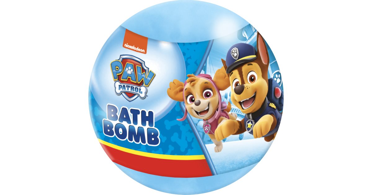Nickelodeon Paw Patrol Bath Bomb boule de bain effervescente pour enfant