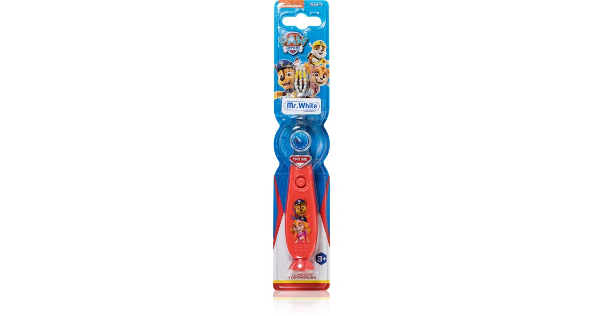 Flashing toothbrush discount