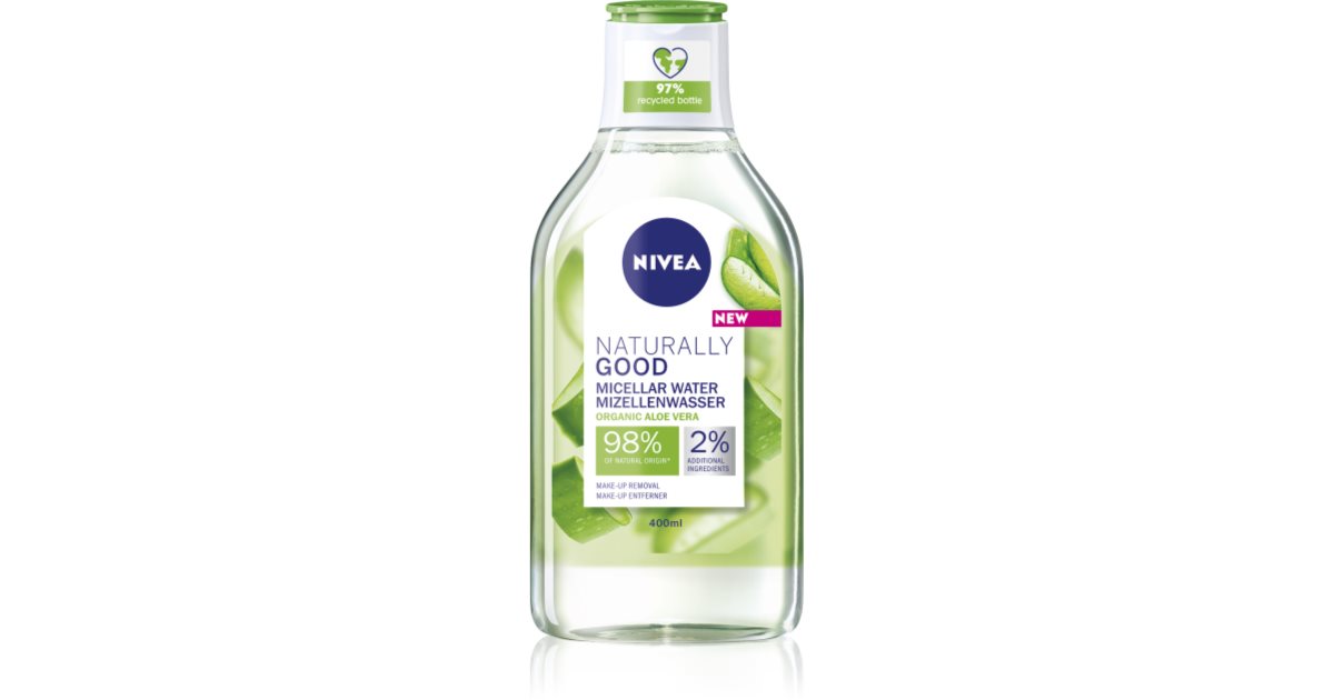 NIVEA Naturally Good Micellar Water with aloe vera | notino.ie
