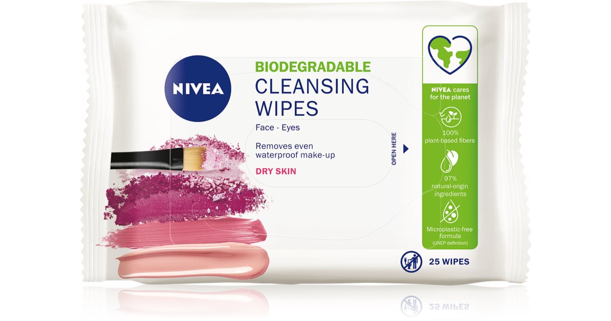 Nivea Face Cleansing lingettes nettoyantes douces au lait d'amande