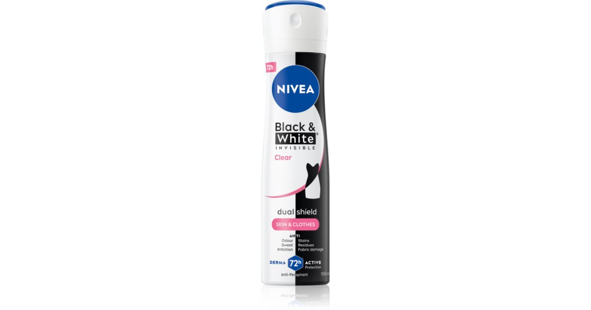 NIVEA Invisible Black & White Clear | Livrare rapida! | Notino.ro