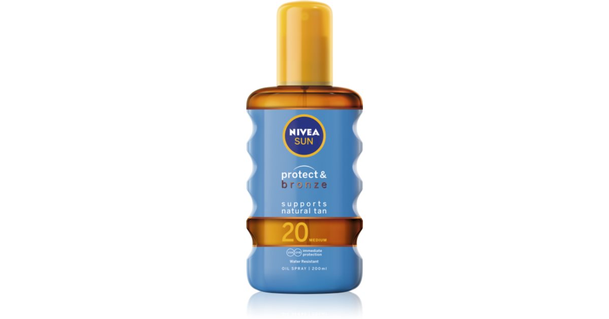 Nivea (Нивея) SUN масло-спрей солнцезащитное для загара, 200мл SPF30