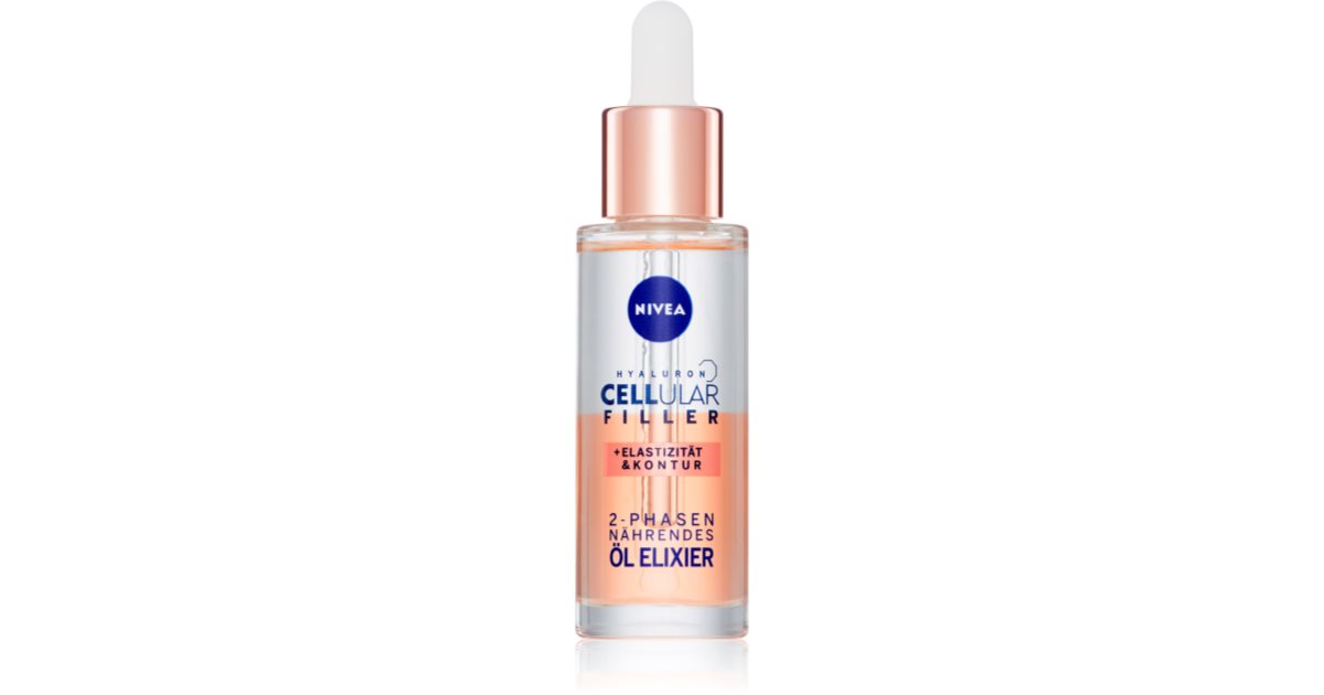 NIVEA Cellular Nährendes Öl-Elixier – Anti-Aging Gesichtsöl Mit Hyaluron & 3-fach Öl-Komplex