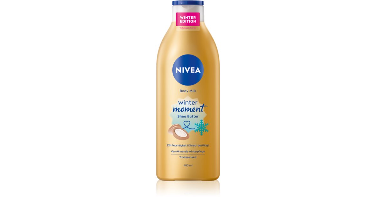 NIVEA Winter Moment leche corporal nutritiva con manteca de karité ...