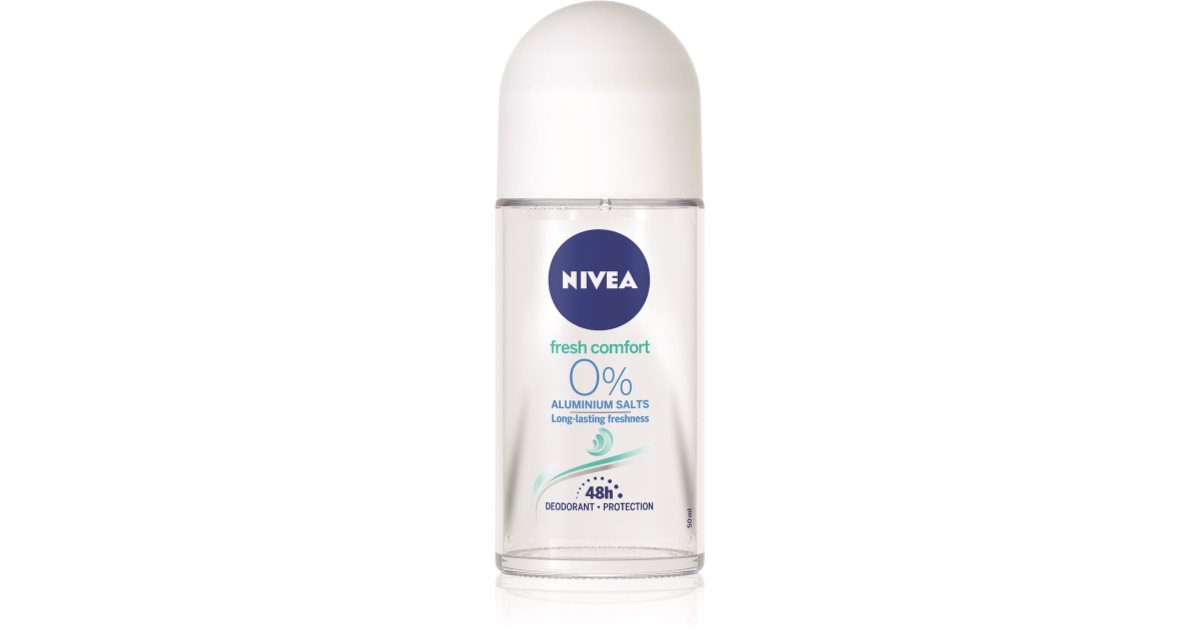 NIVEA Fresh Comfort Deoroller ohne Aluminiumsalze 48 Std.